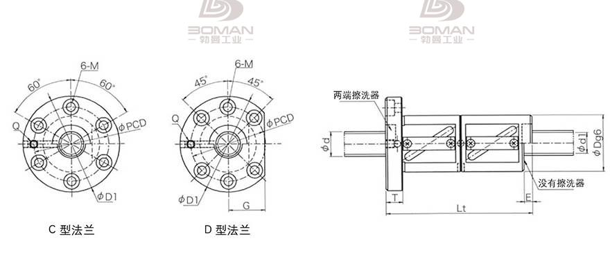 KURODA GR7016FD-DAPR 日本黑田精工丝杆如何