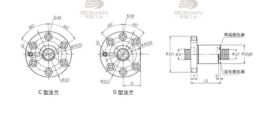 KURODA GD3205KT-DDPR 上海黑田精工丝杆