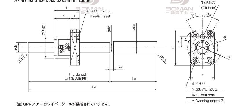 ISSOKU GTR1204EC3T-390 issoku丝杆是什么品牌